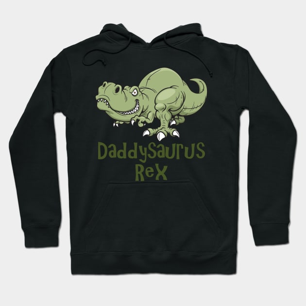 Daddysaurus Rex Hoodie by cdclocks